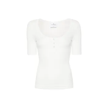 COURREGES Holistic Snaps 90's T shirt