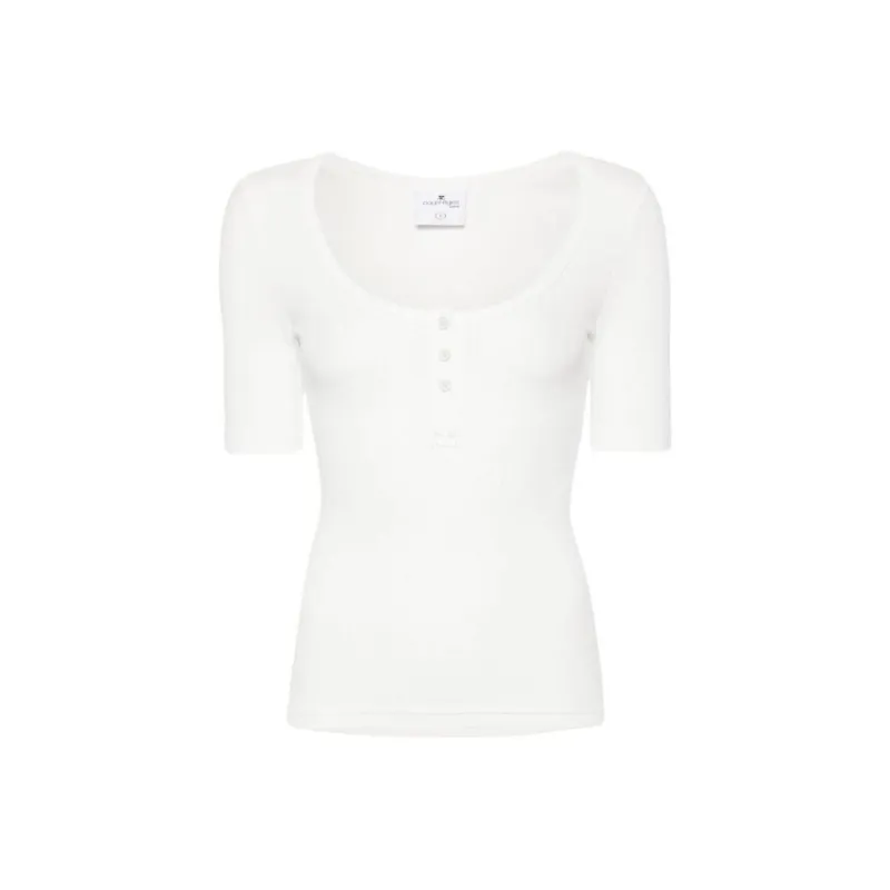 Courrèges Holistic Snaps 90's T shirt-0