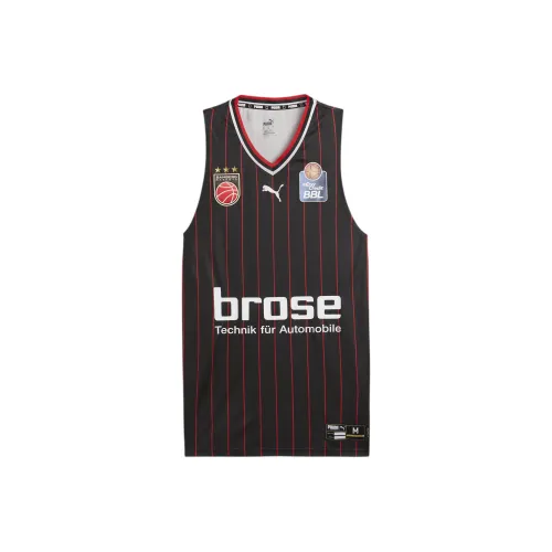 PUMA Basketball Jerseys Men's Black