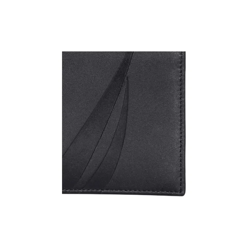 NAUTICA Leather Wallet Men's Black-2