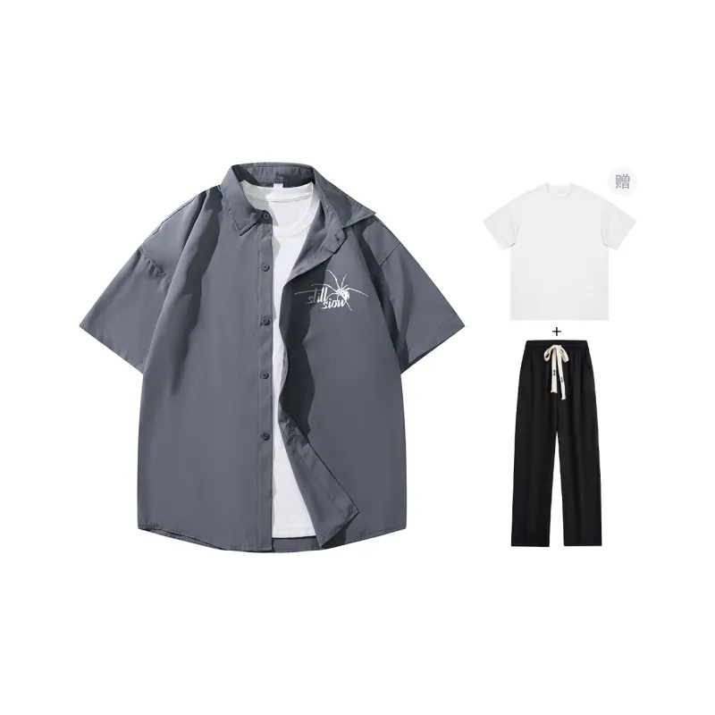 Stillslow Shirt Matching Set Unisex-5