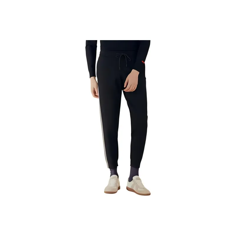 JODOLL Casual Pants Men's Black-0