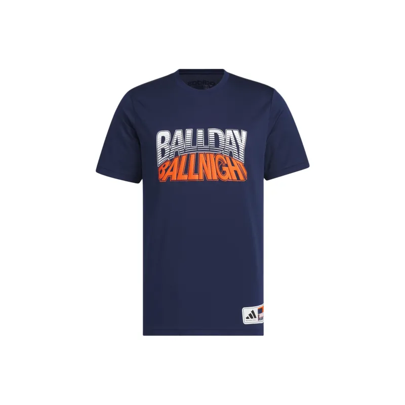 Adidas BASKETBALL AEROREADY T SHIRT Basketball Jerseys Men's Dark Indigo-0