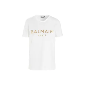 BALMAIN SS22 T Shirt Women's White