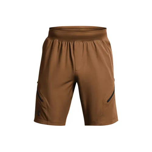 Under Armour UA Unstoppable Sports Shorts Men's Tundra Brown