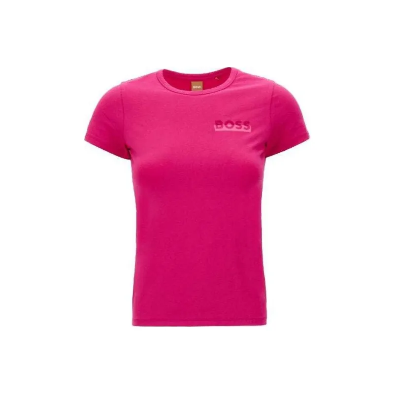 HUGO BOSS Logo Printed Crewneck T Shirt-0