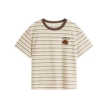 Inman T Shirt Women's Coffee Apricot