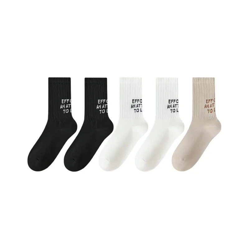 Urban Beauty Mid Calf Socks Men's 5 Pack-8