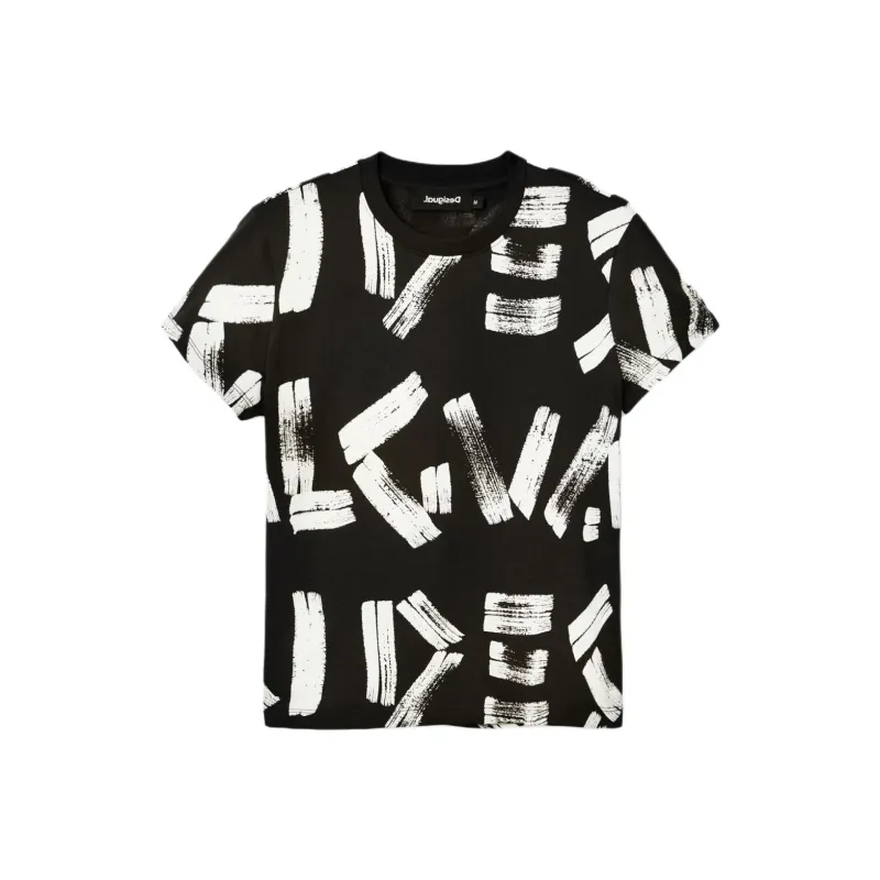 Desigual T Shirts Women's Black-0