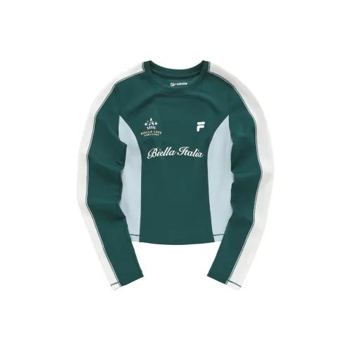 FILA FUSION UNIFORM T Shirt Women's Valley Dark Green