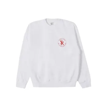 SPORTY & RICH Logo patch Cotton Sweatshirt