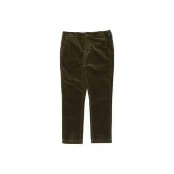 Beams FW24 Casual Pants Men's Olive Green