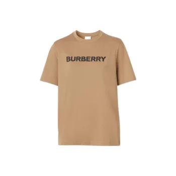 Burberry Logo Printed Crewneck T Shirt