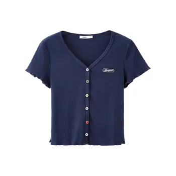Three Blessings Regular T Shirt Women's Royal Blue