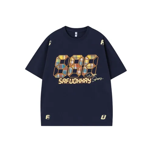 WAYHWEI Summer Raglan Sleeve T Shirt Unisex