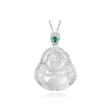 Maitreya Buddha Necklace - Large Size
