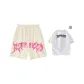 Apricot Pink Shorts (Comes with White T-Shirt)