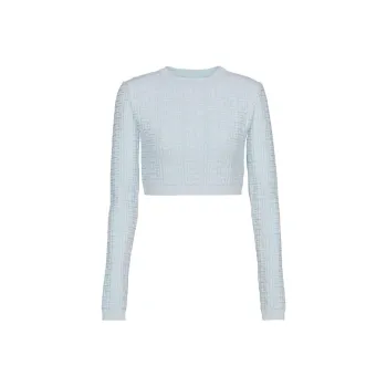 BALMAIN SS22 Sweater Women's Gray