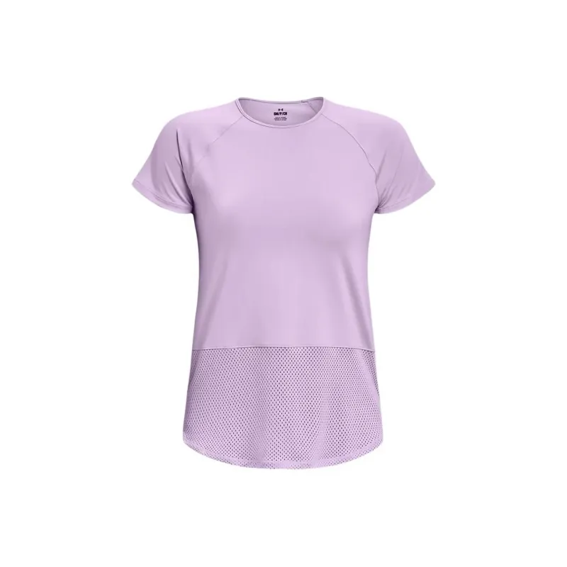 Under Armour Raglan Sleeve T-Shirt Women's Purple-0
