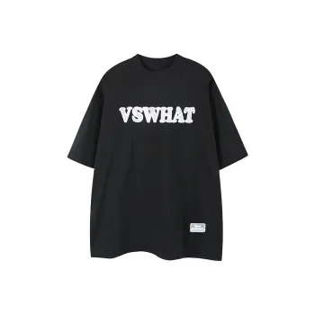 VS WHAT Drop Shoulder Sleeve T Shirt Unisex