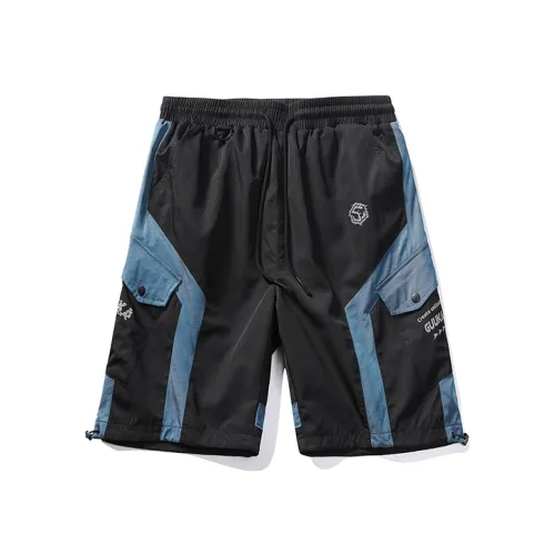 GUUKA TECH Casual Shorts Men's Black