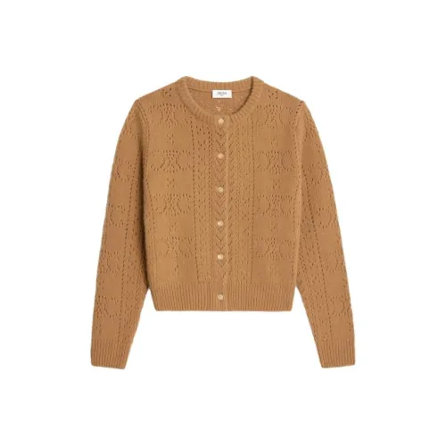 CELINE Sweaters Women's Camel