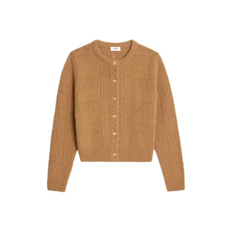 CELINE Sweaters Women's Camel-0