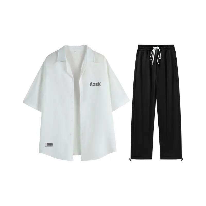 A.X.S.K Shirt Matching Set Unisex-7