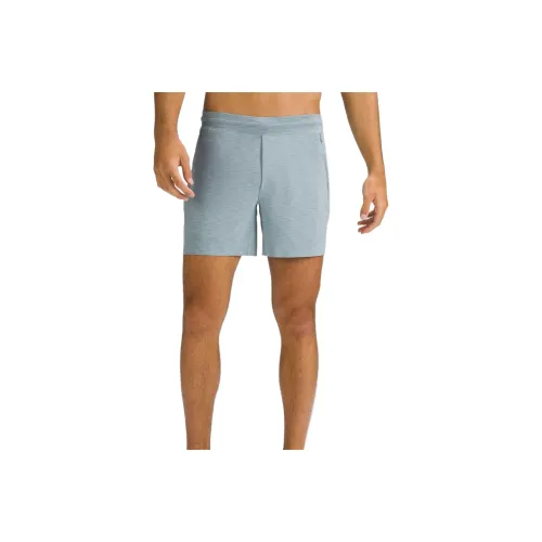 Lululemon Balancer Sports Shorts Men's Mixed Color Denim Blue