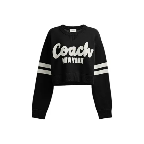COACH SS24 Sweater Women's Black