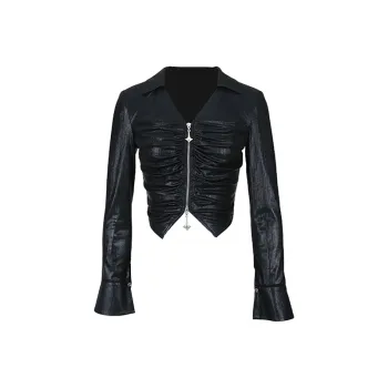 GIMING Crop Tops Women's Black