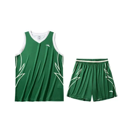 Anta Basketball Suit Men's Warm Jade Green