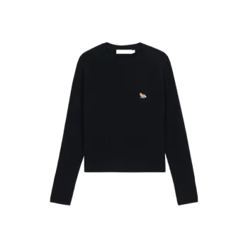 Maison Kitsune SS22 Loose Fit Sweater Women's Dark Blue