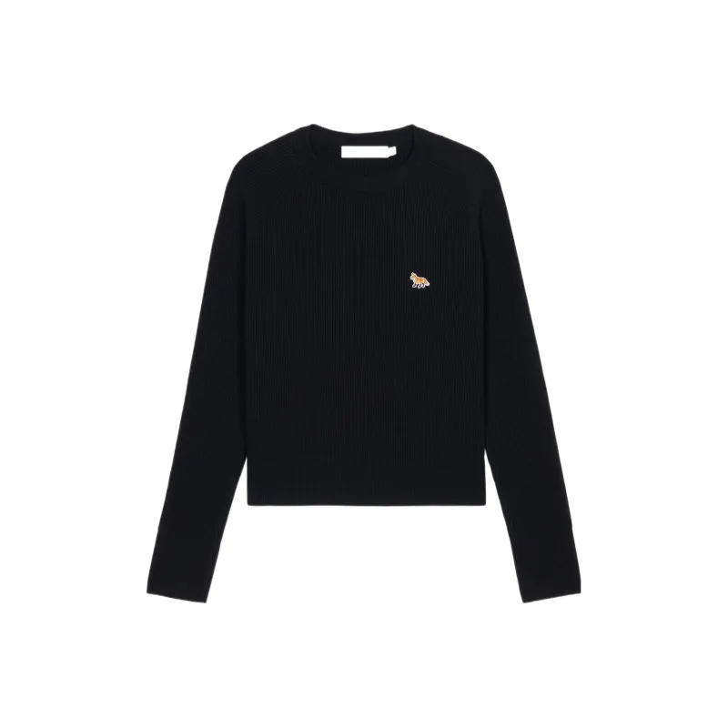 Maison Kitsune SS22 Loose Fit Sweater Women's Dark Blue-0