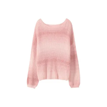 【dme】 Sweater Women's Peach Pink