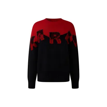 KARL LAGERFELD Sweater Women's Red Black