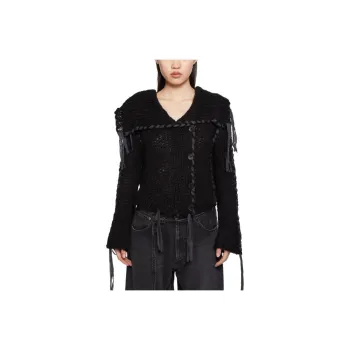 Acne Studios Lacing Knit Cardigan