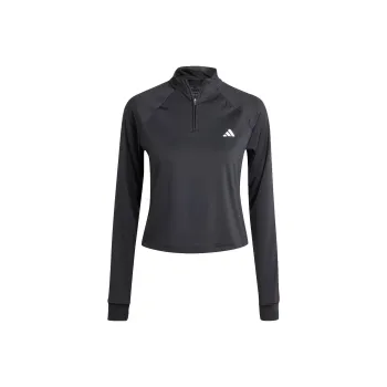 Adidas Free Shipping With AdiClub Train Essentials Minimal Branding 1/4 Zip Cover Up