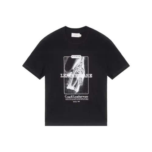 COACH T Shirts Women's Black