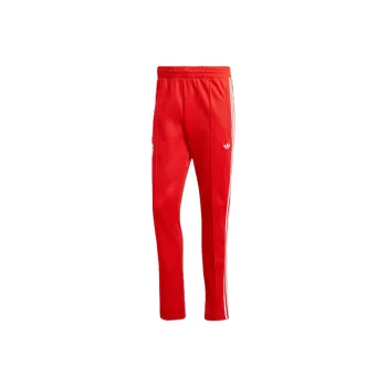 Adidas FC Bayern Beckenbauer Track Soccer Bottoms Men's Red