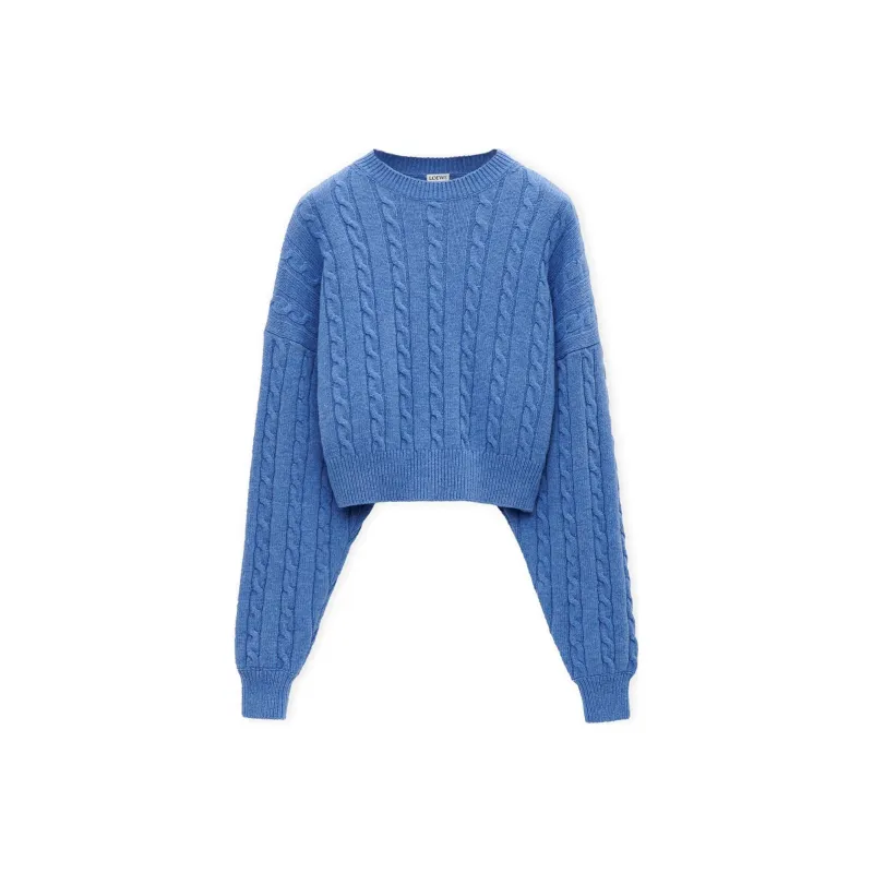 LOEWE Sweater 'Blue Melange'-0