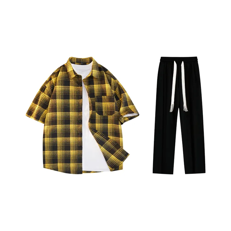 LA'T.WEEKEND Shirt Matching Set Unisex-14