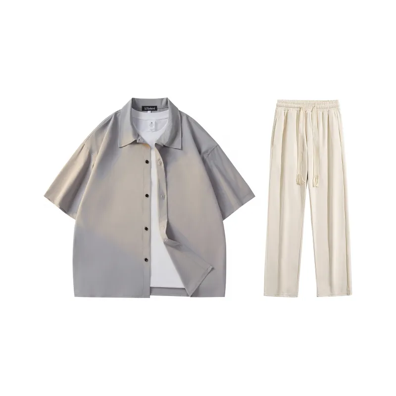 LA'T.WEEKEND Shirt Matching Set Unisex-14