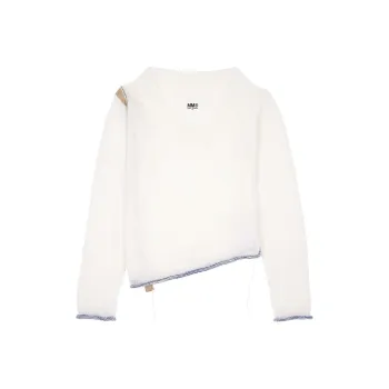 MM6 Maison Margiela Sweaters Women's White