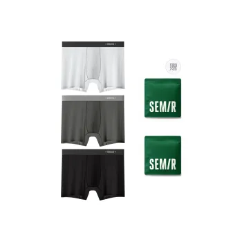 SEM/R Underpants Men's Shopping Bag 3 Pack