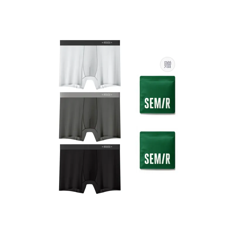 SEM/R Underpants Men's Shopping Bag 3 Pack-0