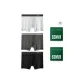 3 Pack (Matte Black+Dusk Gray+Cloud Gray)