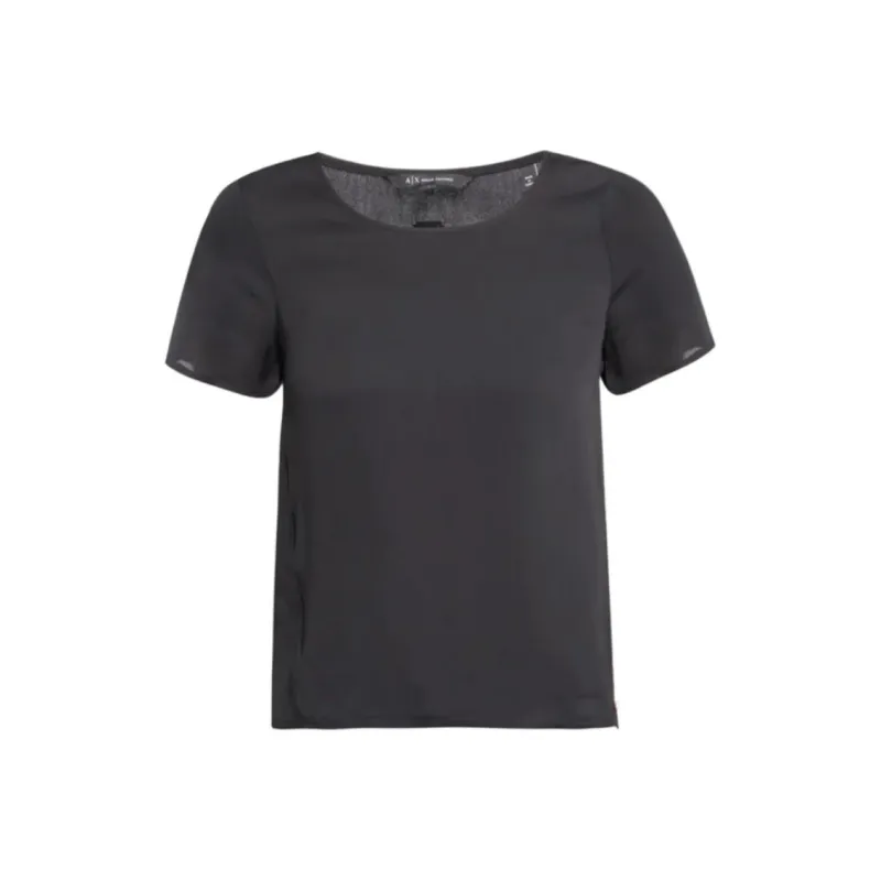 ARMANI EXCHANGEAE T Shirt Women's Black-0