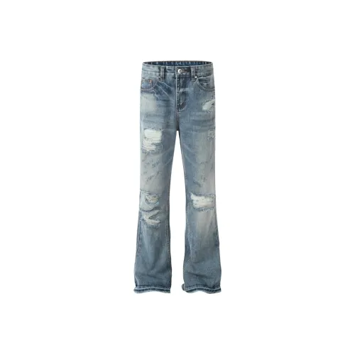 Zomuros Jeans Unisex Blue