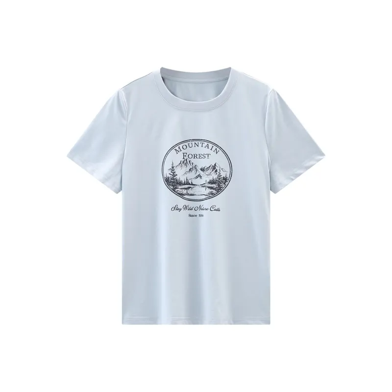 KUHNMARVIN T Shirt Women's Dusty Blue-0
